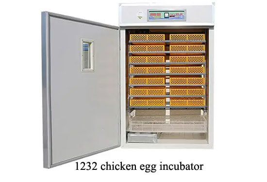 1232 chicken egg incubator 